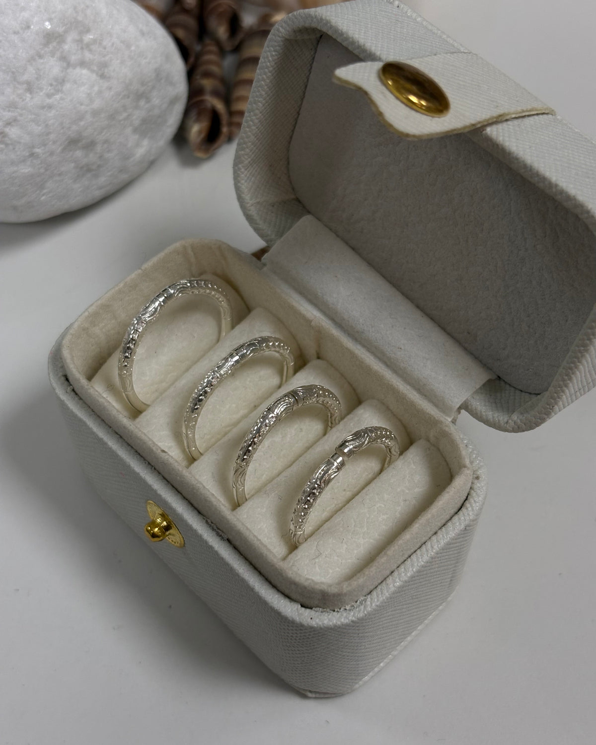 Bague Blanc Pure