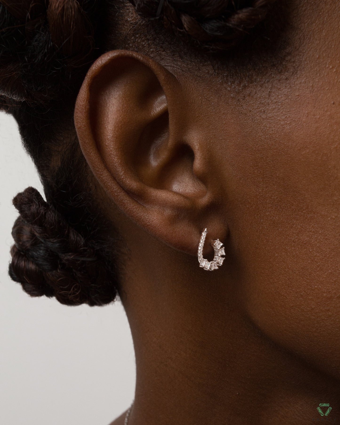 Boucles Rose Pastèque - Krasiv Madagascar