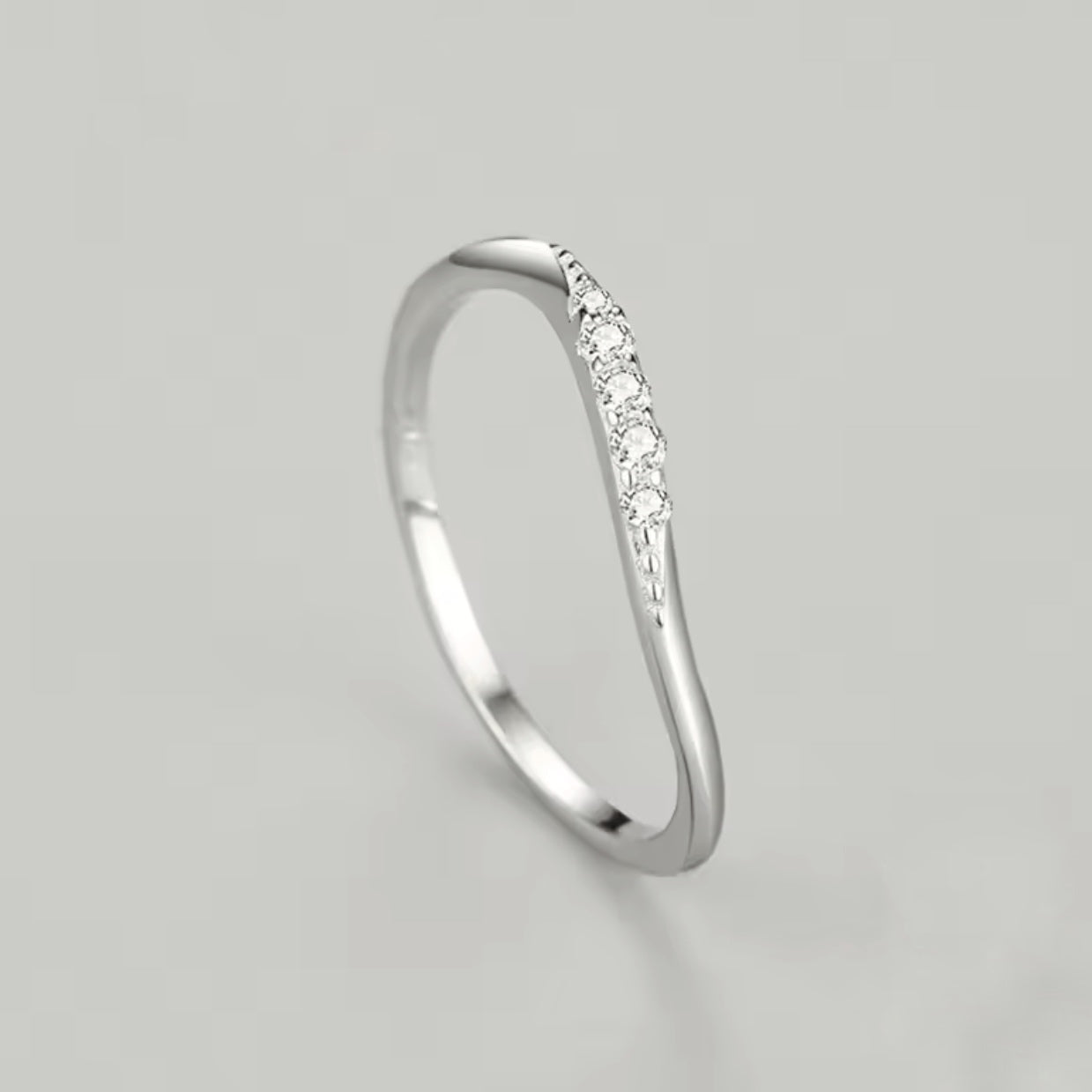 Bague Blanc de lait - Krasiv Madagascar