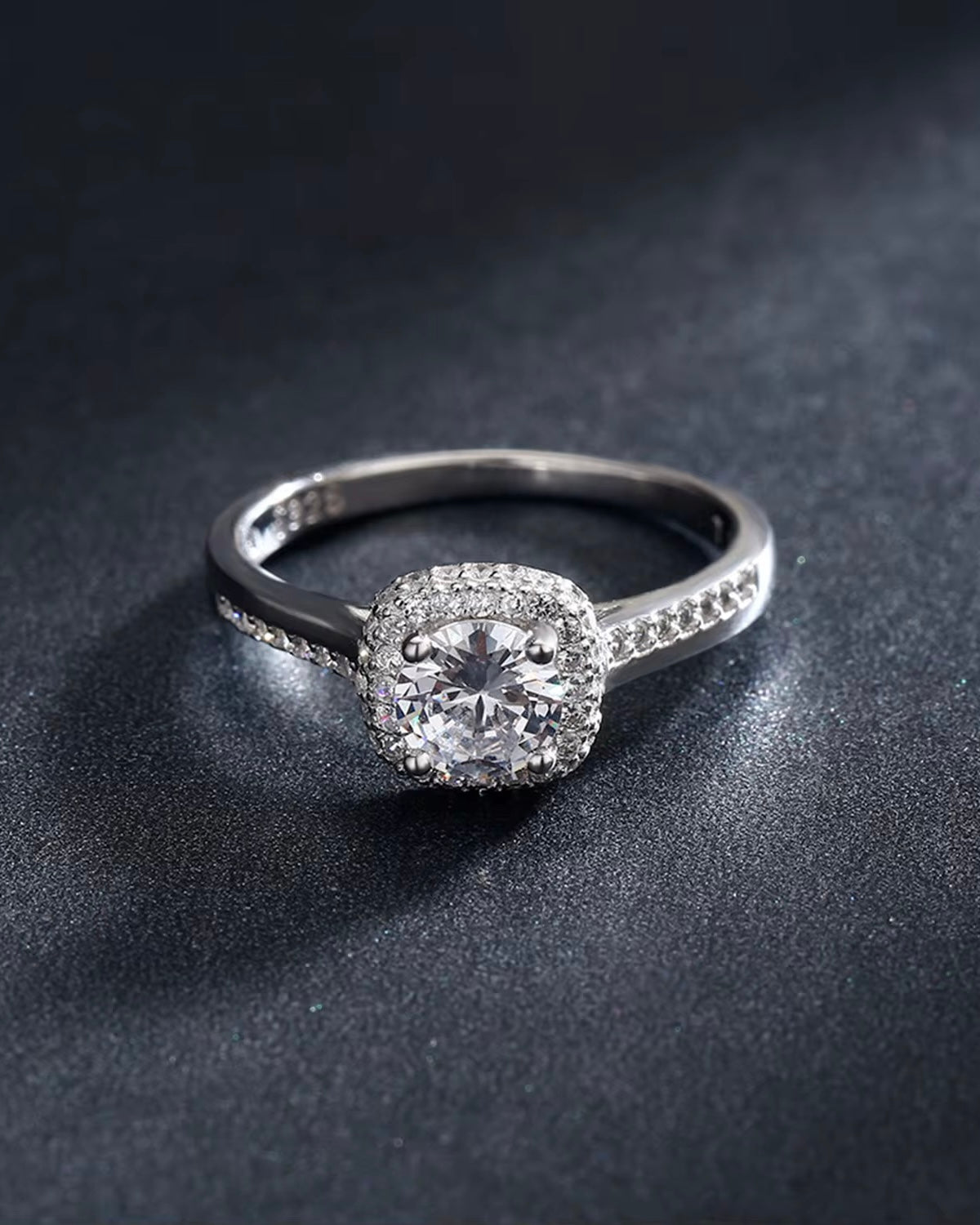 Bague Blanc Porcelaine