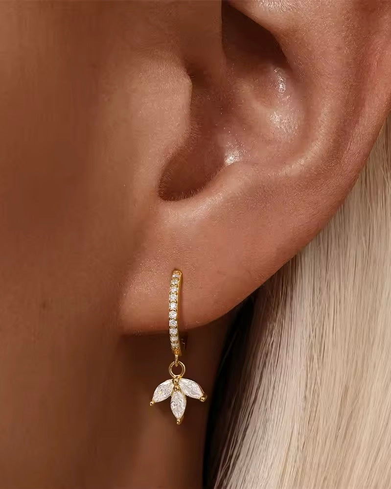 Boucles Rose Saumon