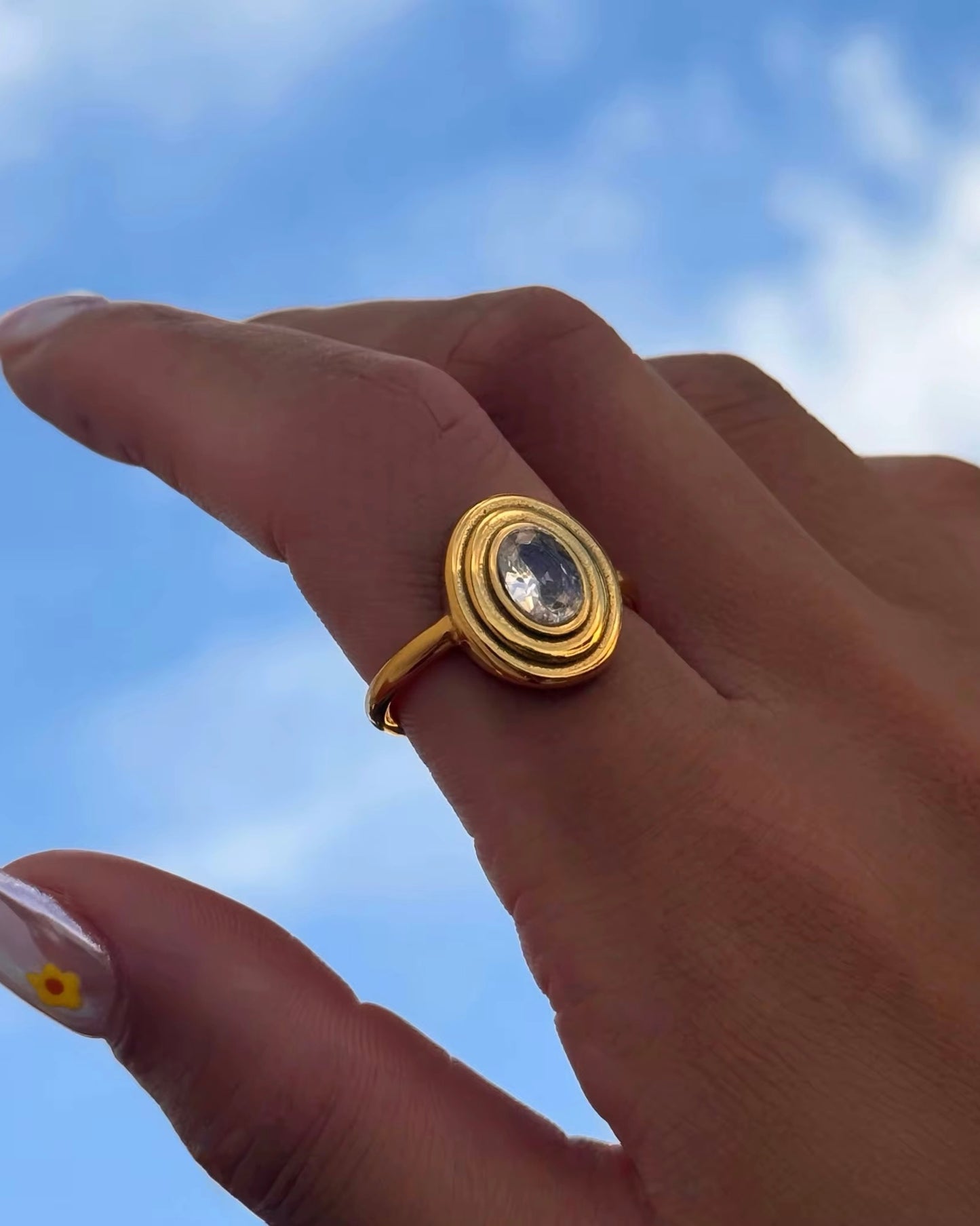 Bague Topaze