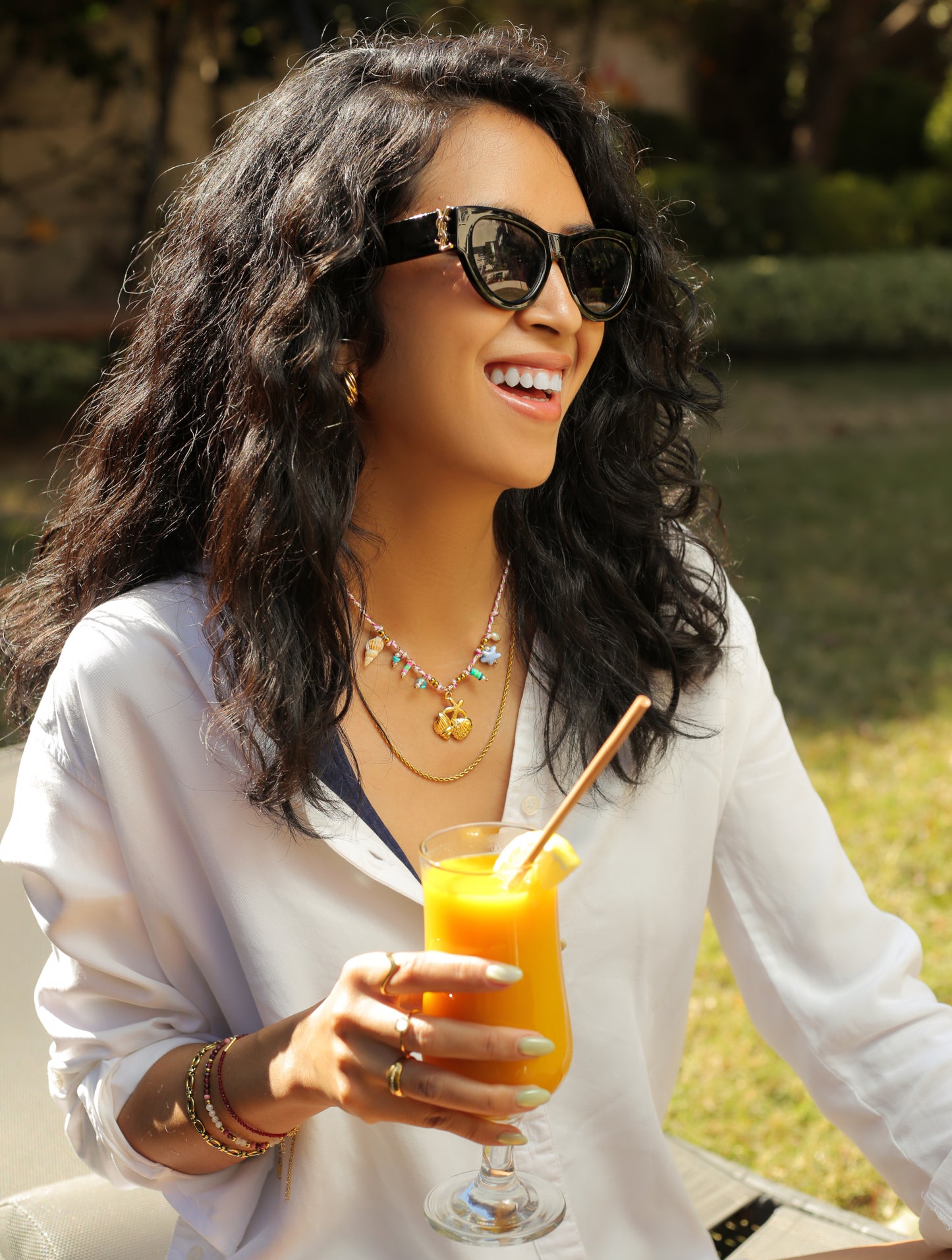 Collier Sable & Soie