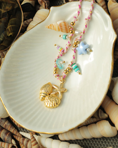 Collier Sable & Soie