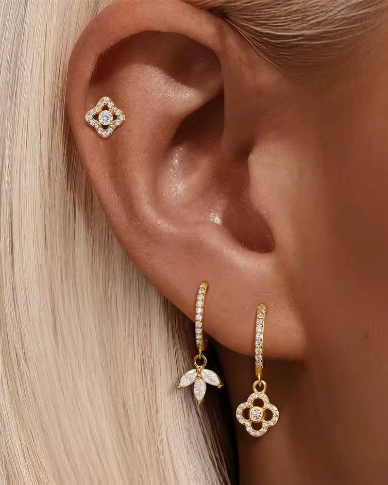 Boucles Rose Saumon