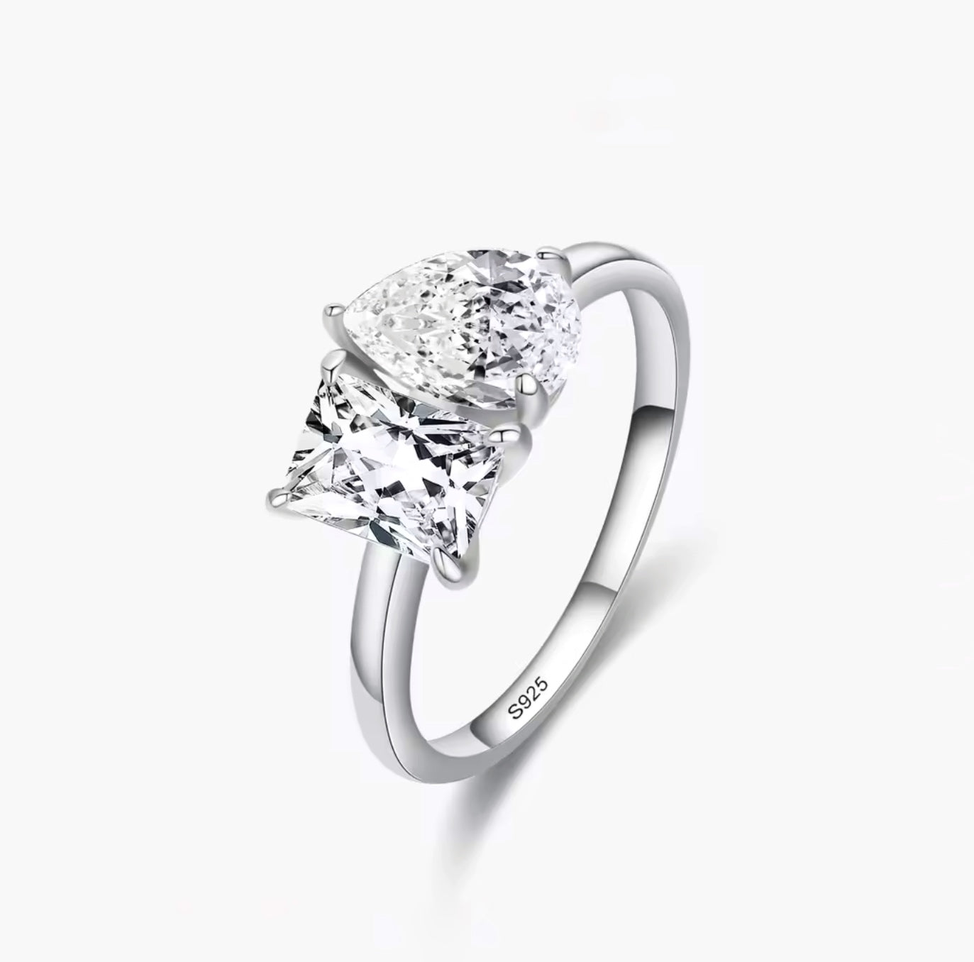 Bague Blanc crème