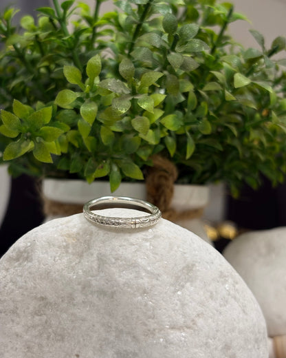 Bague Blanc Pure